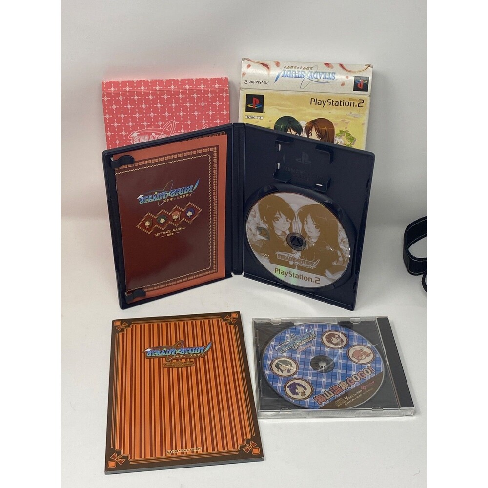 Steady X Study PS2 Playstation 2 JP Japan Import Limited Edition, Complete